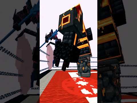 Mateus Boss VS Netherite Monstrosity | Minecraft Mob Battle