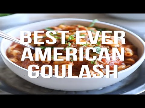 American Goulash Recipe
