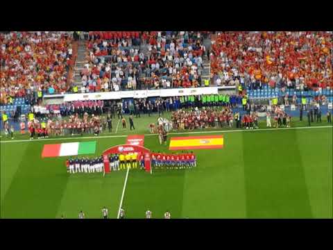 España - Italia 3-0 Santiago bernabeu