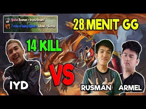 InYourDream Dragonknight Have Fun !! vs Armel Sniper Rusman Nix Assassins