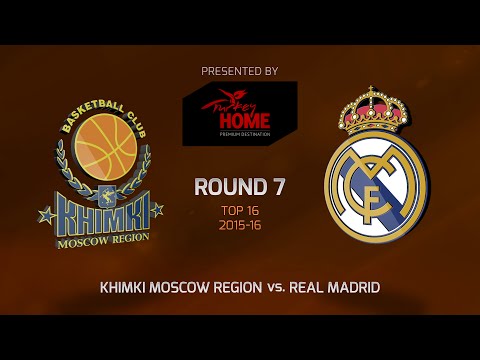 Highlights: Top 16, Round 7, Khimki Moscow Region 82-93 Real Madrid