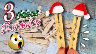 From Simple Clothespins 😱 to 3 Awesome Christmas Ideas 🎄 Christmas Crafts 2025