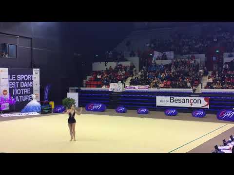 Elodie Dissaux - Nat C 18 ans et + - France Besançon 2018