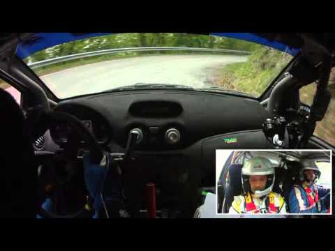 Cameracar Rally Valli del Bormida 2015 Tomaino-Rudino C2 S1600 3°classe - PS 5