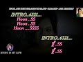 Ye Dil Aur Unki Nigahon Ke Saaye Karaoke With Scrolling Lyrics Eng हिंदी