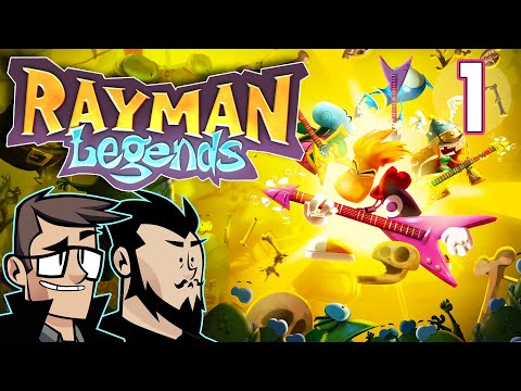 Rayman Legends Let's Play: Definitely Definitive - PART 1 - TenMoreMinutes