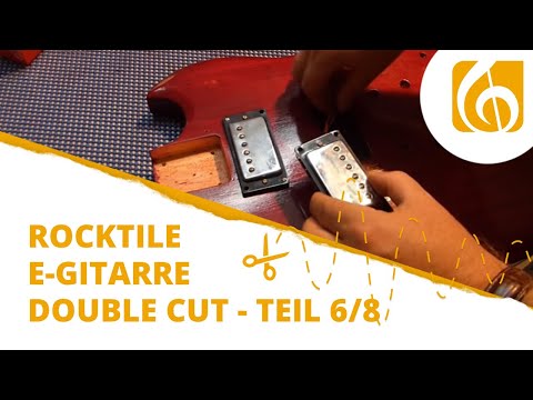 Rocktile E-Gitarren Bausatz Teil 6 Elektronik Double Cut-Style