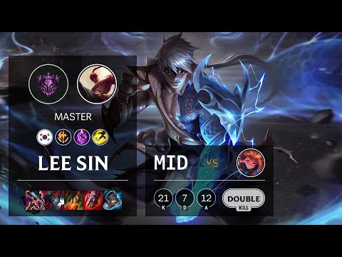Lee Sin Mid vs Zoe - KR Master Patch 11.19