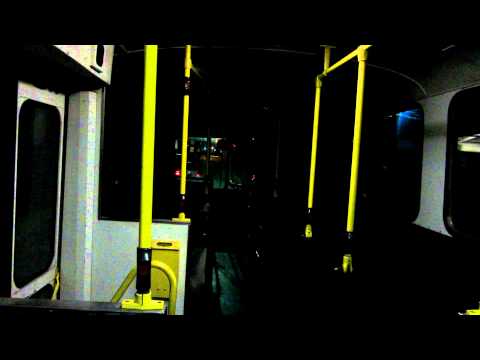 Ex-Sydney Mercedes O305 MkII 2496 at night