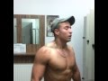 (HD)Muscle Flexing after Workout (Preview)