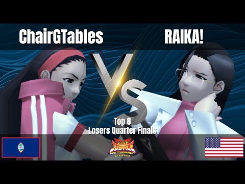 ChairGTables (Chairperson) vs RAIKA! (Kyoko) - Project Justice BYOC Tournament at Evo 2023 Losers QF