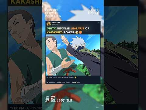 OBITO LOST 😅 KAKASHI WIN 🥵..