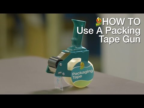 How to Use Your Duck® Packing Tape Gun