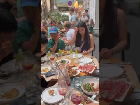 Eating tapas at Bar Lobo in Barcelona Spain 🇪🇸