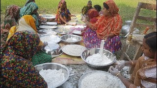 Best Traditional Hand Made Sweet Snacks For Whole Village People - Women Made Vermicelli