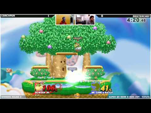SWBB #59  CoachPun Bowser Jr  vs MasterChef G&W   Winners Round 2   Smash 4 Singles