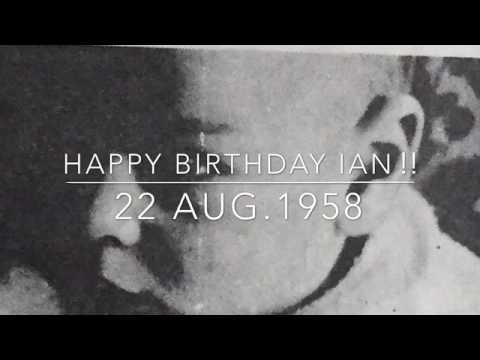 Happy Birthday Ian‼︎〜Dedication♪