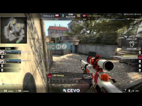 LGB eSports vs Virtus.Pro Game 2 (CEVO-P CS:GO Season 7) - Helium & Launders
