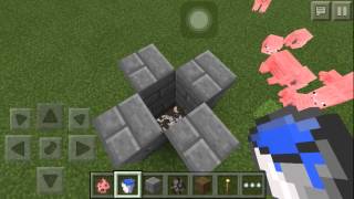 How to make a Pig Volcano In Minecraft