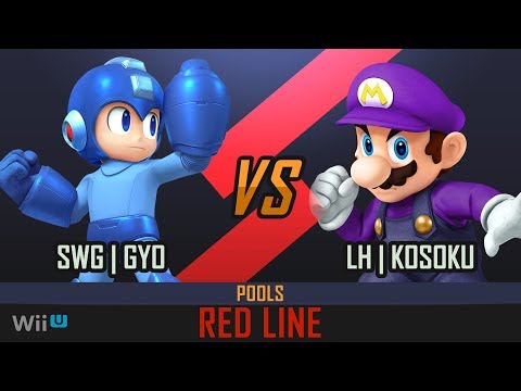 End of the Line 2 Singles Pools - LH | Kosoku (Mario) Vs. SWG | Gyo (Mega Man)