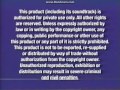 Blue FBI Warnings 2003