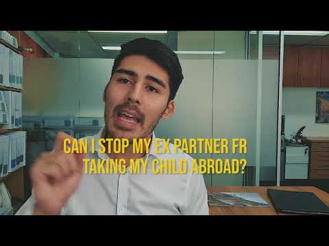 Watch — Can I stop my ex taking my child abroad in Australia — Justice Family Lawyers