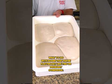 Don't throw away that pizza dough! One trick - and it's like new! #shorts