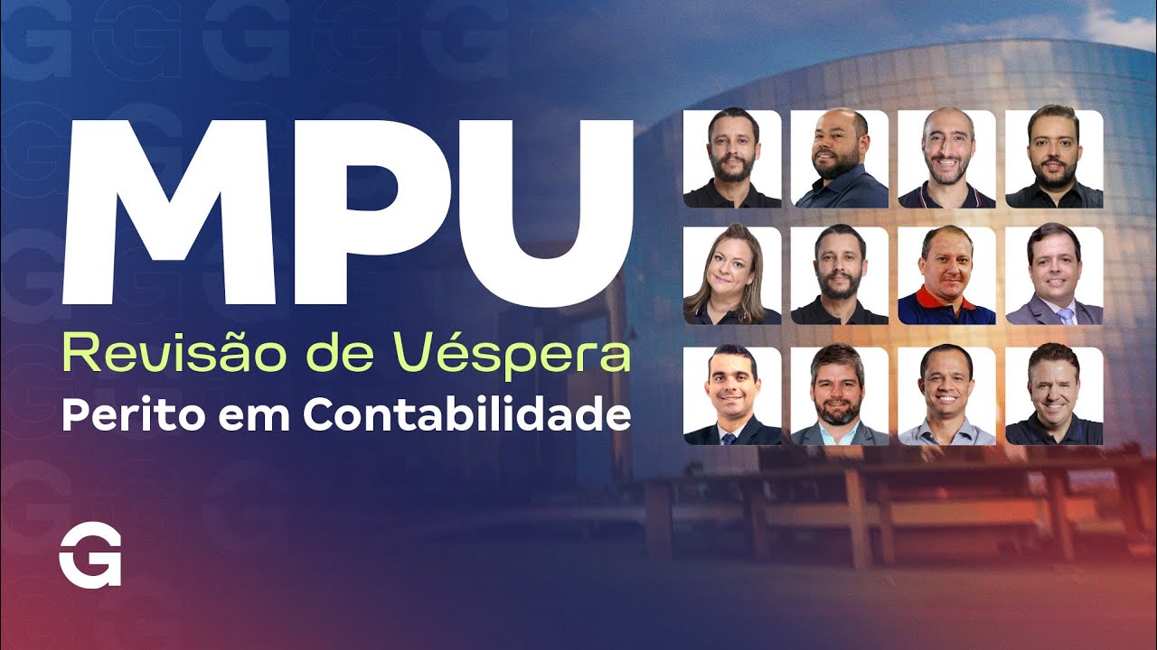 Concurso MPU: Revisão de Véspera para Perito em Contabilidade