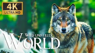 Wild Univeiled World 4K 🐾 Discovery Through Animals Nature Realm Wonders with Relaxing Piano Music