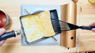 お弁当のおかずを作る練習　だし巻き卵