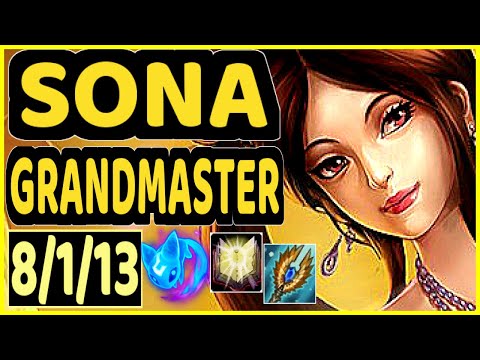 EVANRL (SONA) - 8/1/13 KDA GAMEPLAY - NA Ranked GRANDMASTER