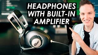 Video thumbnail for Headphones with Amplifier Built-In? — Blue Sadie Headphones Review by Think Media