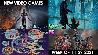 NEW VIDEO GAMES FOR THE WEEK OF 11-29-21/12-5-21