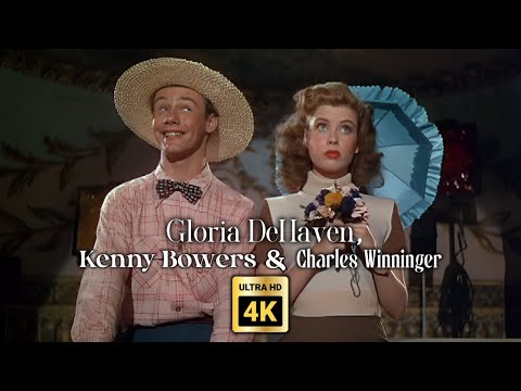 Gloria DeHaven, Kenny Bowers & Charles Winninger - Pretty Baby (1944) 4K UHD