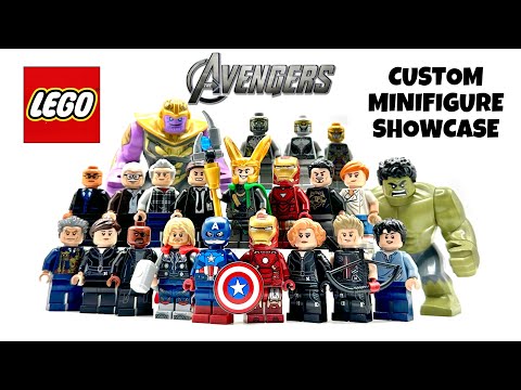 LEGO AVENGERS (2012) | Custom Minifigure Showcase!