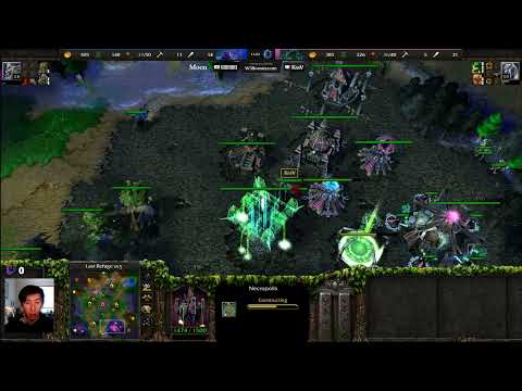 Moon (NE) vs KraV (UD) - First 1.35 Game - Recommended  - WarCraft 3 - WC3621