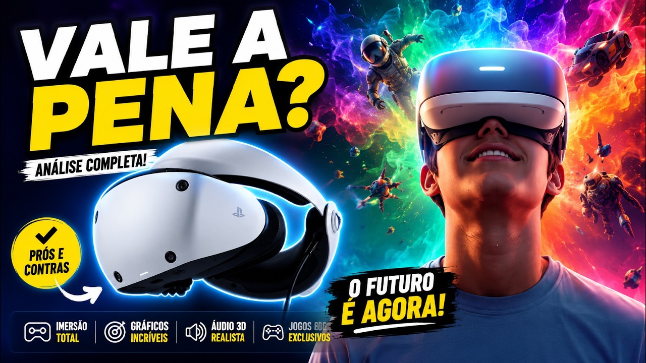 PLAYSTATION VR2 Vale a Pena em 2026? Análise Real após o Uso! (PS5)