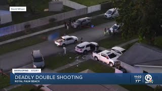 Palm Beach County Sheriff's Office investigates double shooting in Royal Palm Beach
