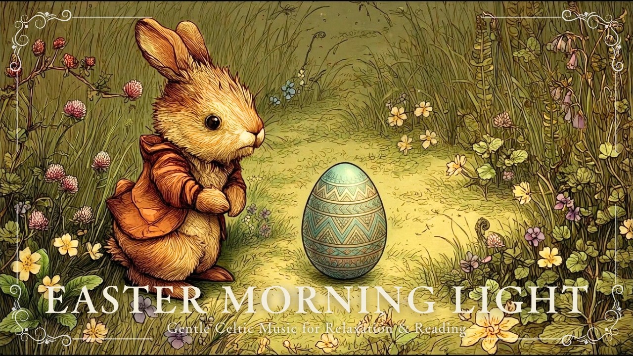 [Celtic Music] Easter Morning in a Quiet Meadow 🥚│Soft Storybook Music for a Peaceful Spring Morning