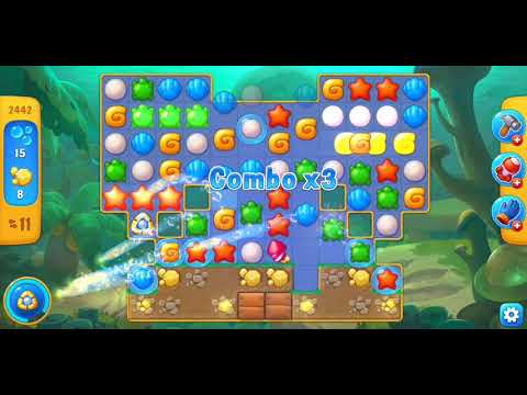 Fishdom level 2442 / niveau 2442