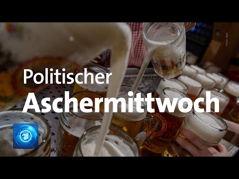 Politischer Aschermittwoch: Schlagabtausch der Parteien