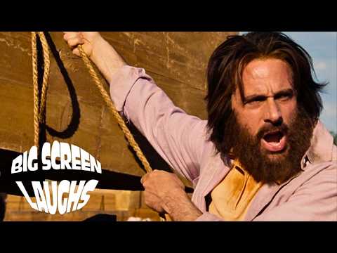 Evan Almighty vs. The Flood | Hilarious Ark Building Chaos | Big Screen Laughs