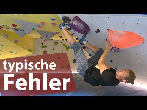 Kletterfallen: drei typische Fehler bei Standardzügen