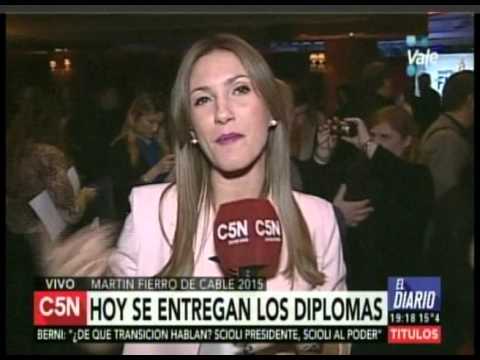 C5N -  Martin Fierro: Entrega de diplomas (Parte 1)