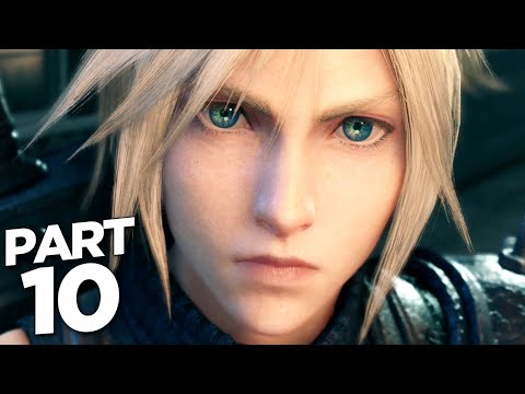 FINAL FANTASY 7 REMAKE Walkthrough Gameplay Part 10 - SEVENTH HEAVEN (FF7 REMAKE)