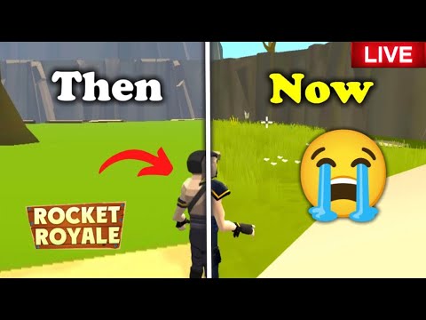 Playing Rocket Royale  😱