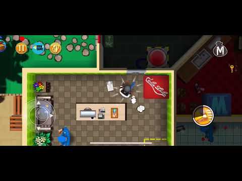 Robbery Bob: CHAPTER 4 - ADVANCED Level 10 , 100% iOS/Android Walkthrough