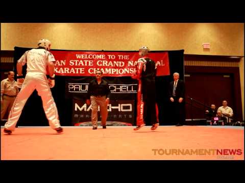 Cass Sigmon vs Hamed Firouzi Men's Semi Final Fighting at Ocean State Grand Nationals 2013