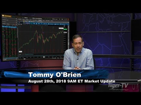 August 28th 9AM ET Market Update with Tommy O'Brien on TFNN