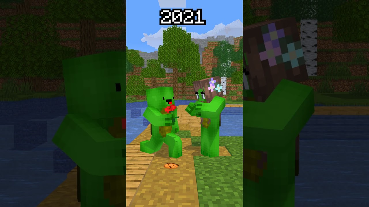 Mikey Story 2014-2026 💔 - JJ and Mikey Maizen Minecraft Animation #maizen #minecraft #shorts